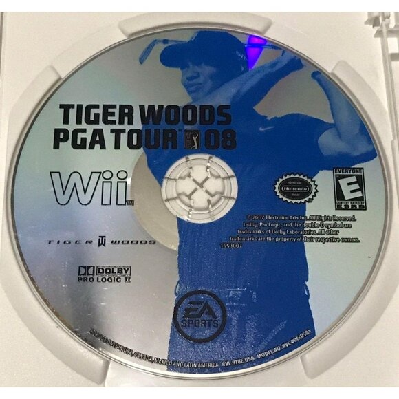 Nintendo Wii Tiger Woods PGA Tour 08 - Picture 1 of 1